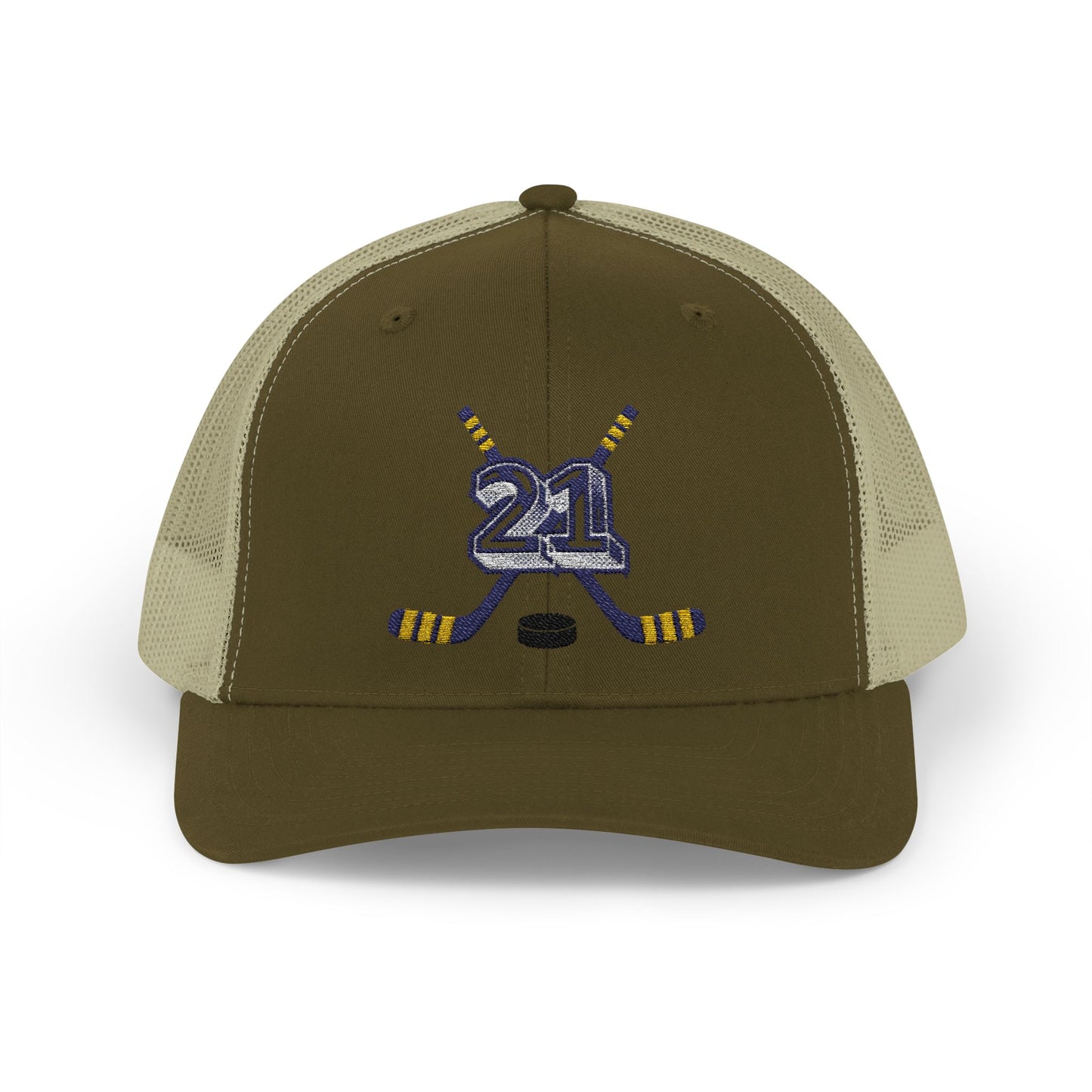 #21 Hockey Trucker Hat