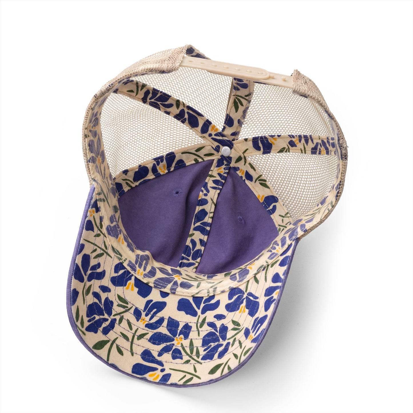 W T F Win The Faceoff Women's Washed Mesh-Back Cap