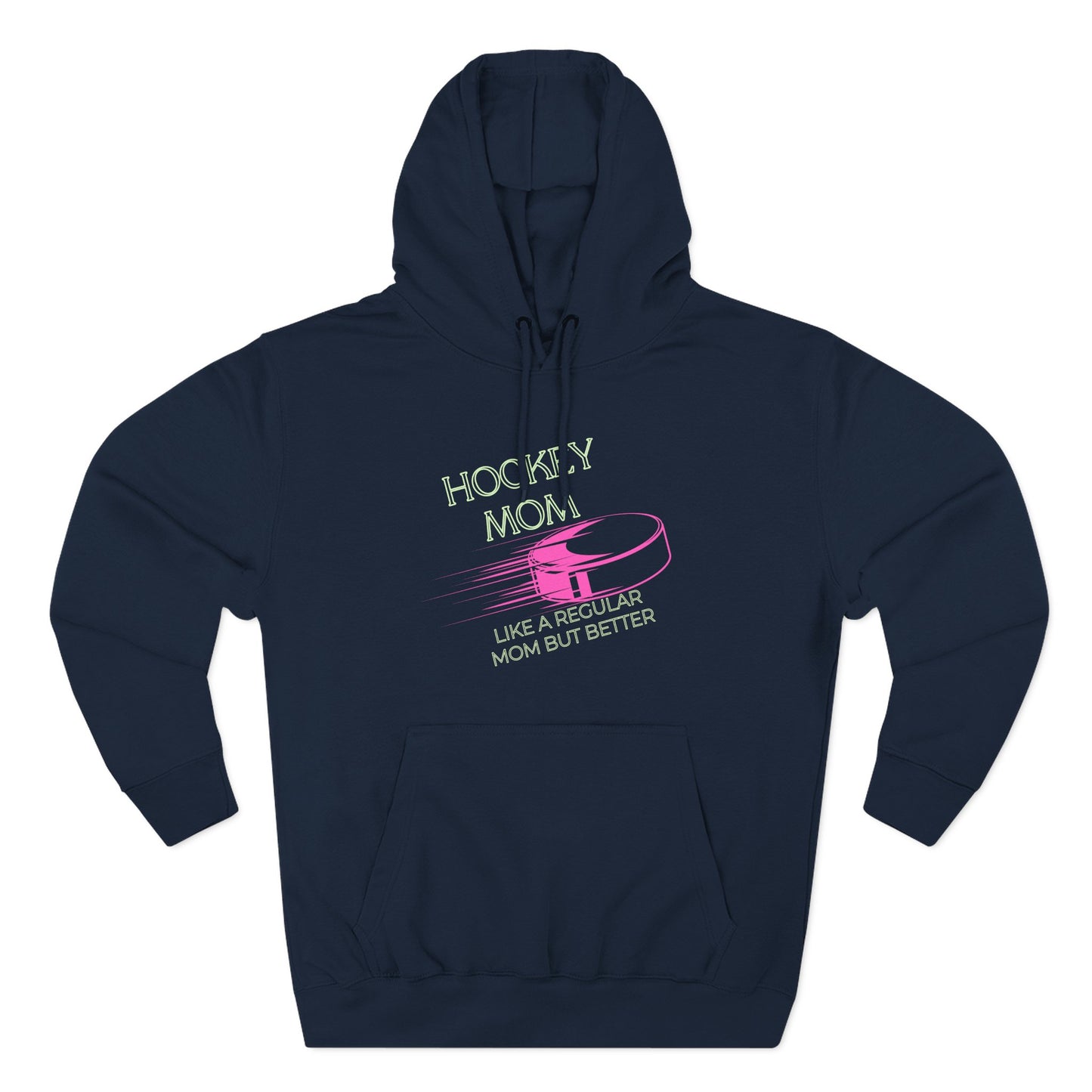 Lane Seven Hockey Mom Fleece Hoodie