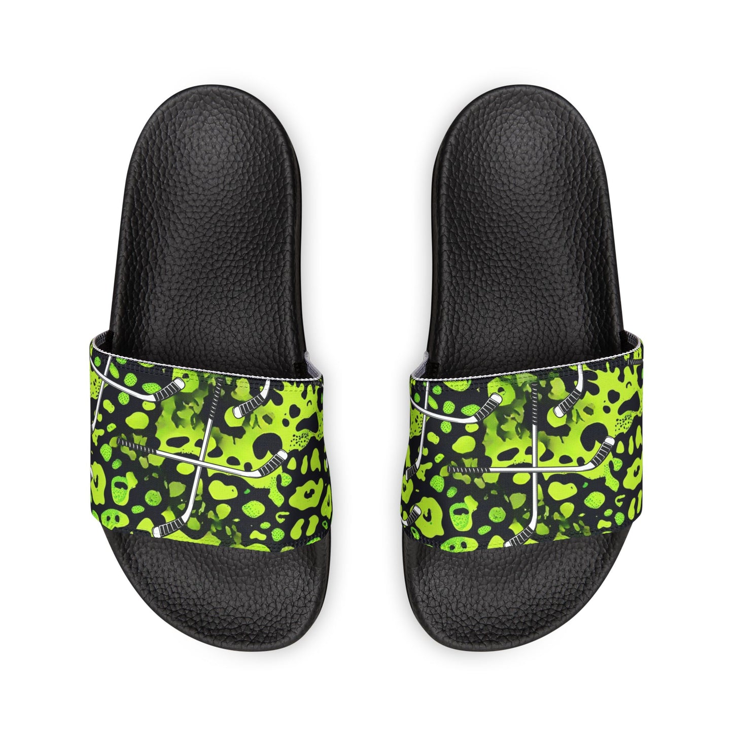 Kids Green & Black Slides