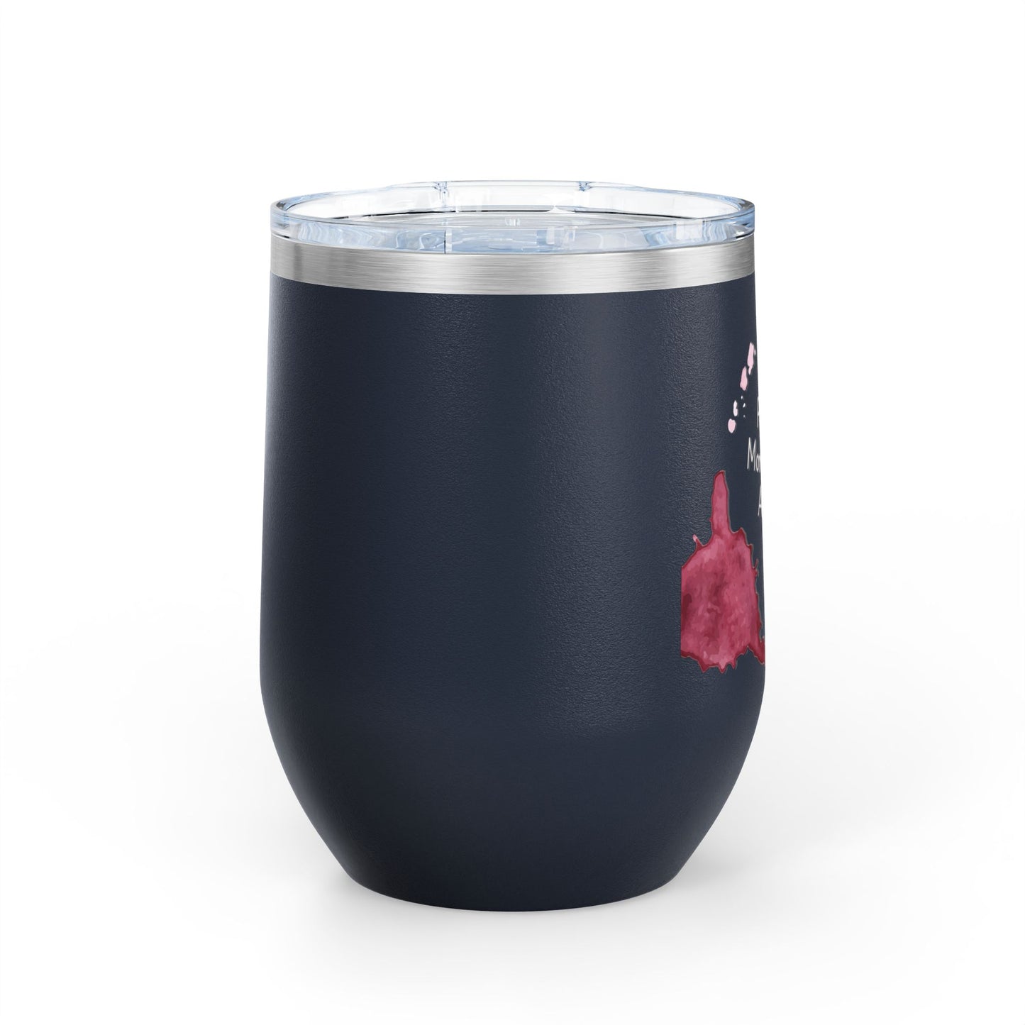 Hockey Mom Wine Tumbler, 12oz | Perfect Gift for Moms | Puck This, Mommy Needs A Drink | Ideal for Parties, Relaxation, Celebrations