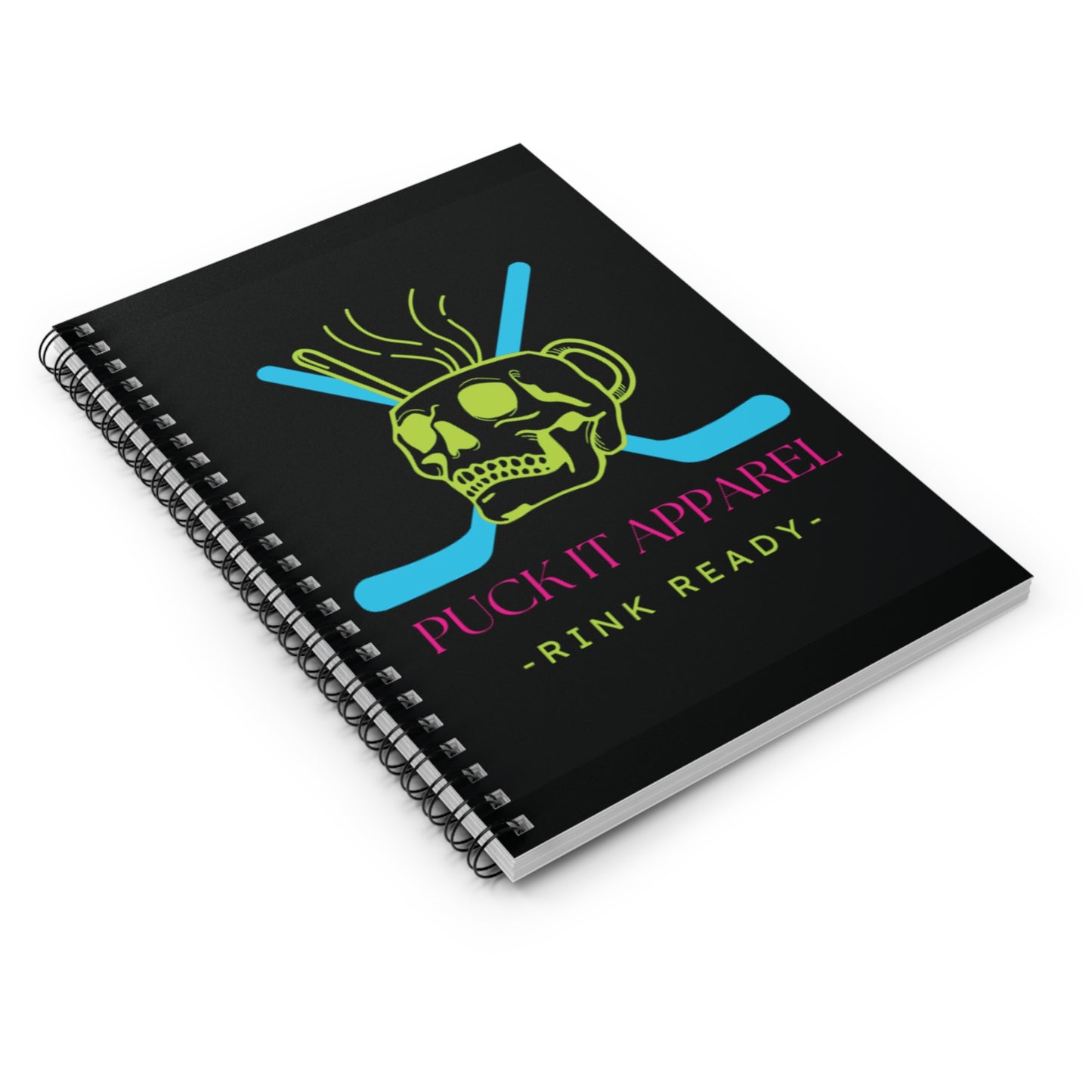 Hockey Spiral Notebook - Sassy and Savage, Ideal for Rink Lovers, Perfect Gift for Players, Coaches, Hockey Fans, and Teams