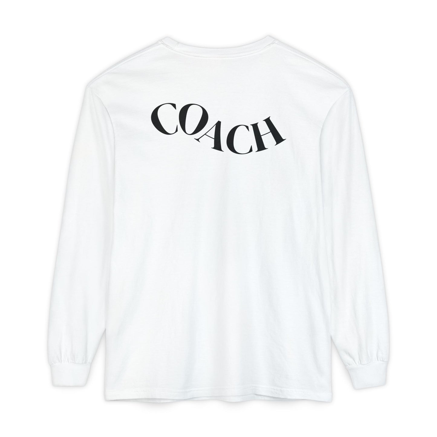 Female Hockey Coach Long Sleeve Shirt - She Calls the Shots, Sports Apparel, Gift for Athletes
