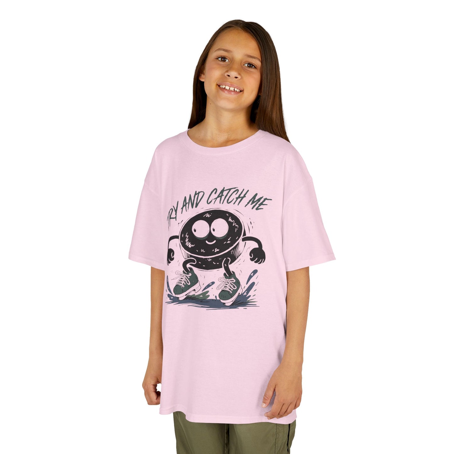 Kids T‑Shirt — 'Try and Catch Me'