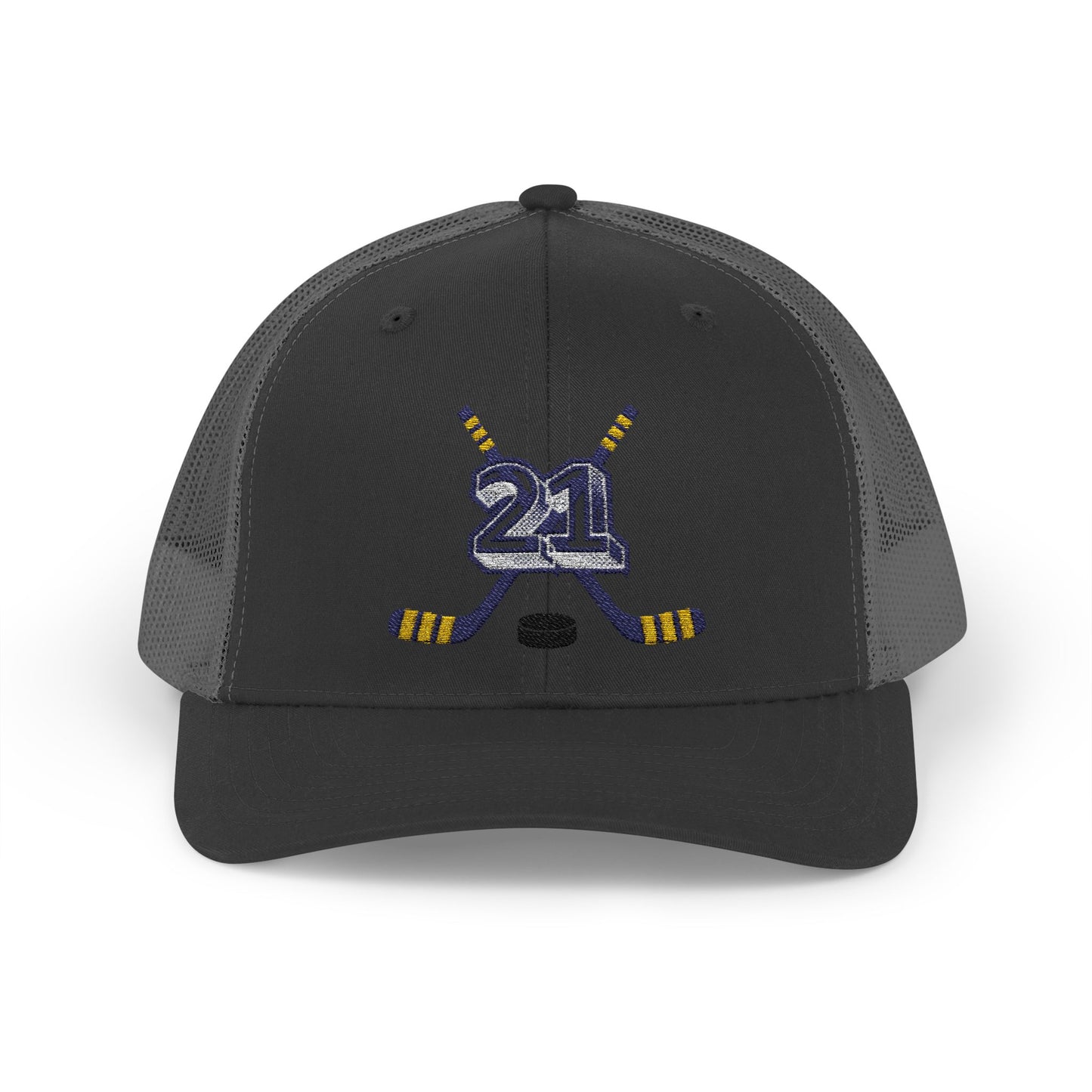 #21 Hockey Trucker Hat