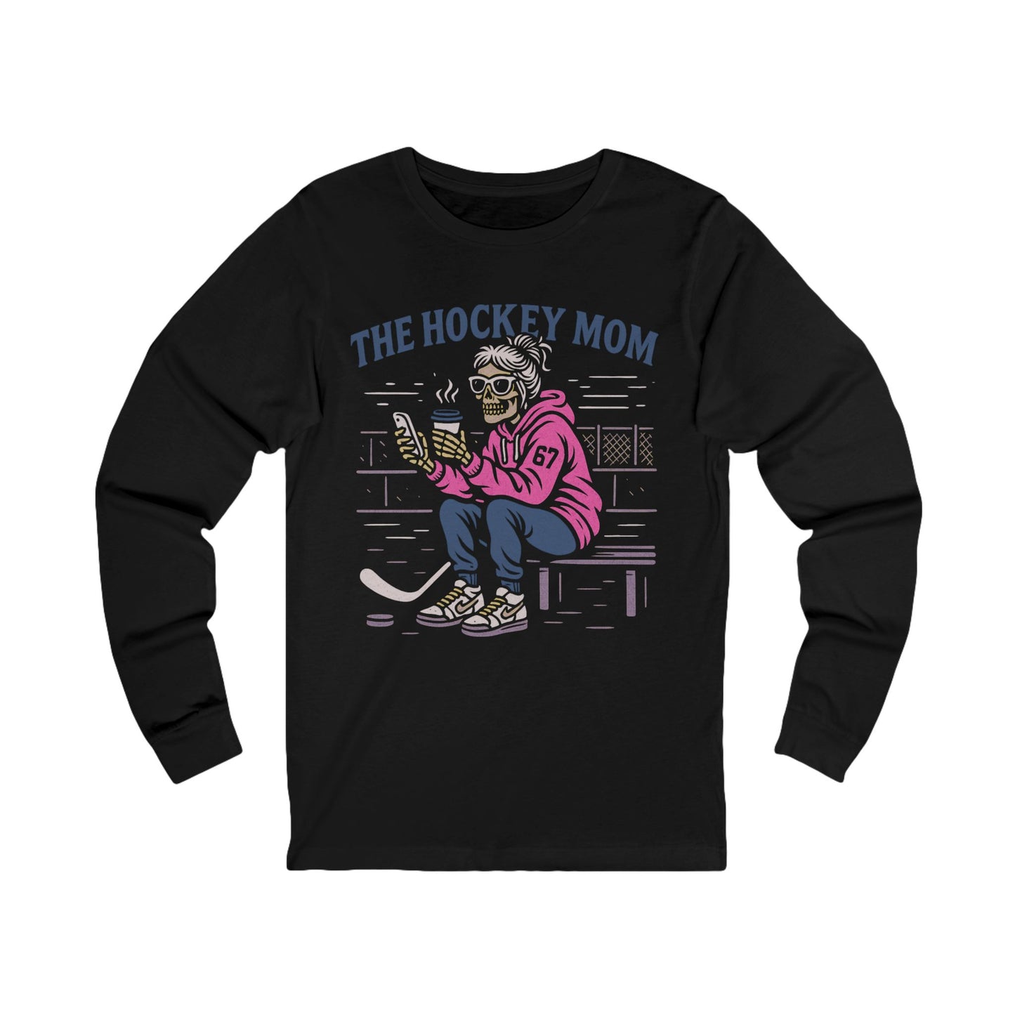 The Hockey Mom Long Sleeve Tee