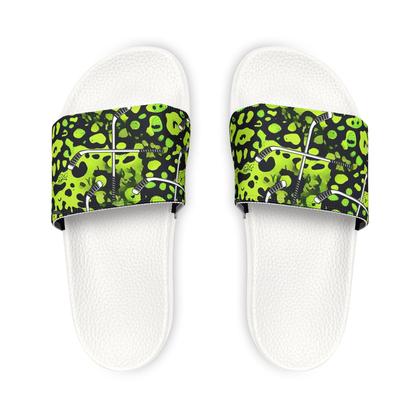 Kids Green & Black Slides
