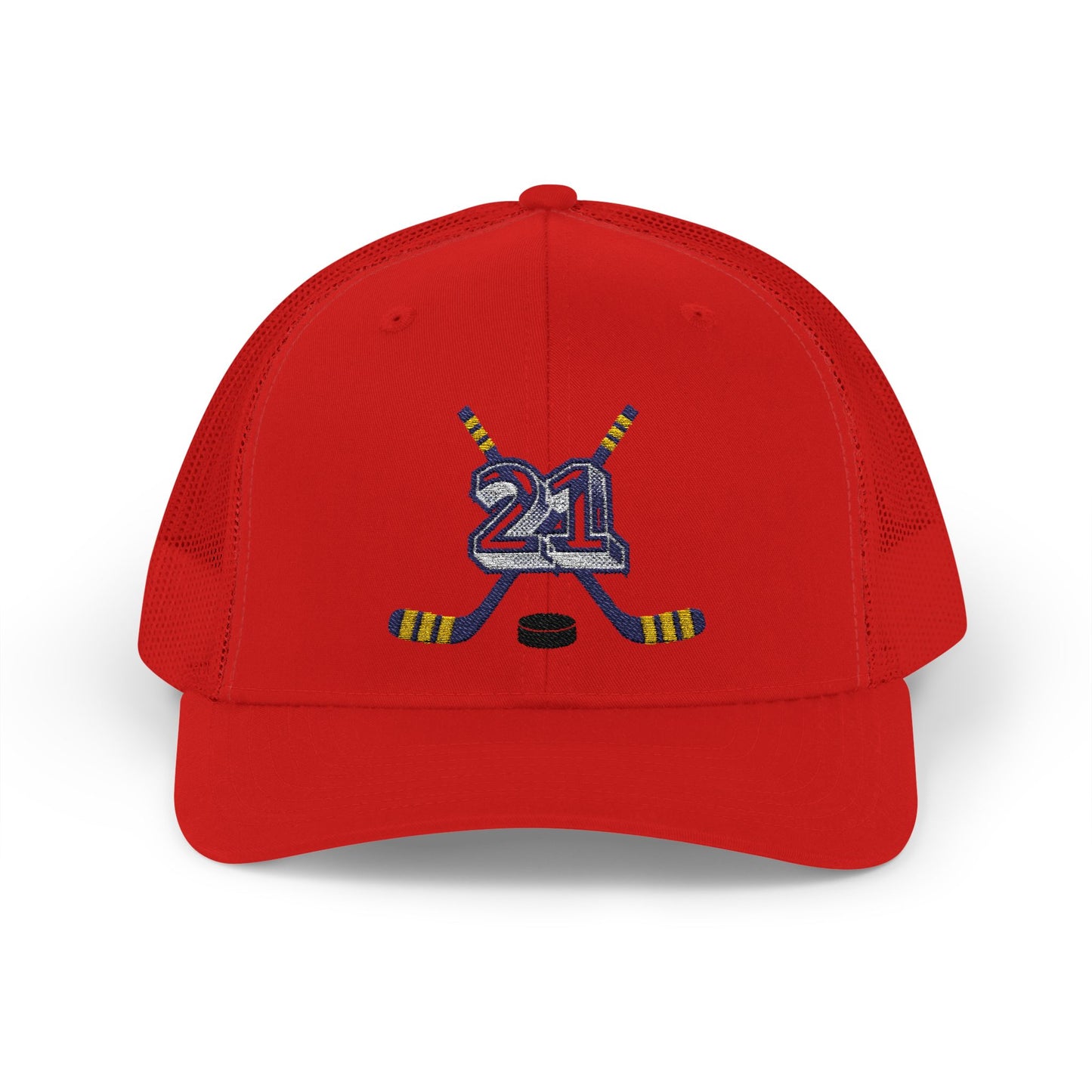 #21 Hockey Trucker Hat