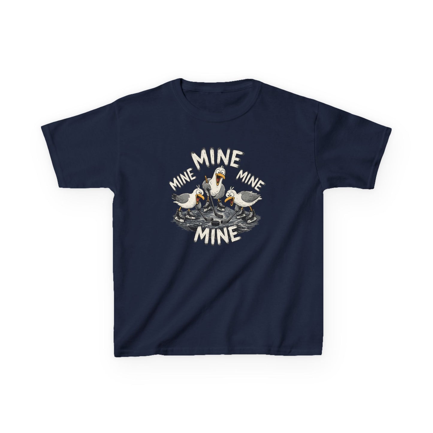 Mine Mine Mine Hockey Shirt, Funny Hockey Tee, Seagull Hockey Shirt, Hockey Gift, Hockey Shirt, Rink Life Shirt, Hockey Humor Tee