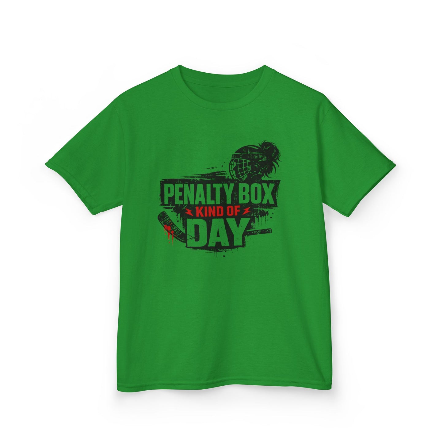 Girls Hockey T‑Shirt — "Penalty Box Kind of Day"
