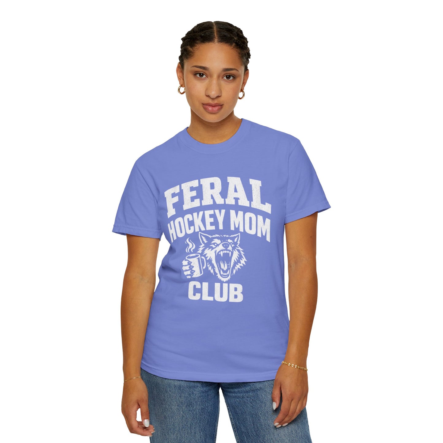 Feral Hockey Mom Club T-Shirt
