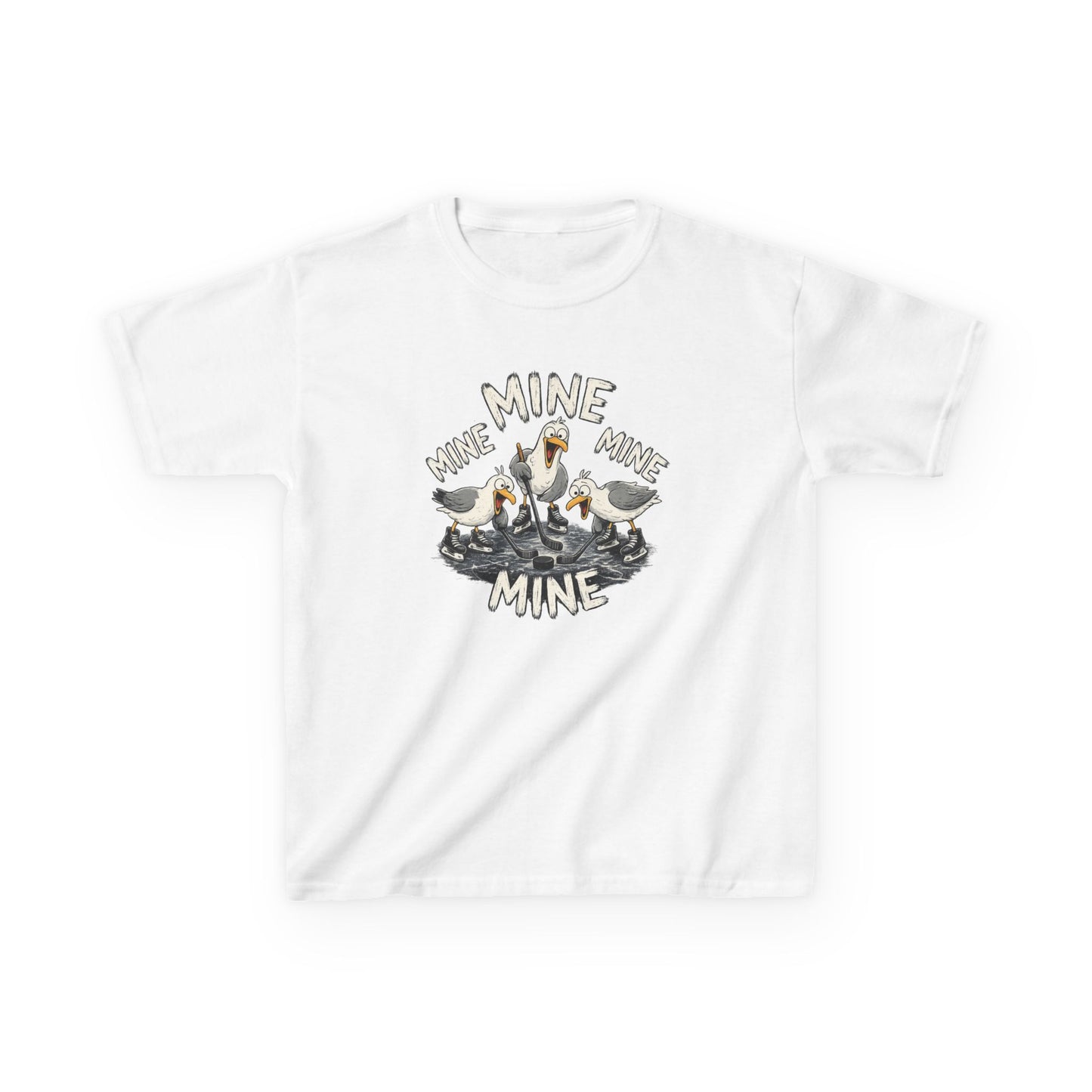 Mine Mine Mine Hockey Shirt, Funny Hockey Tee, Seagull Hockey Shirt, Hockey Gift, Hockey Shirt, Rink Life Shirt, Hockey Humor Tee