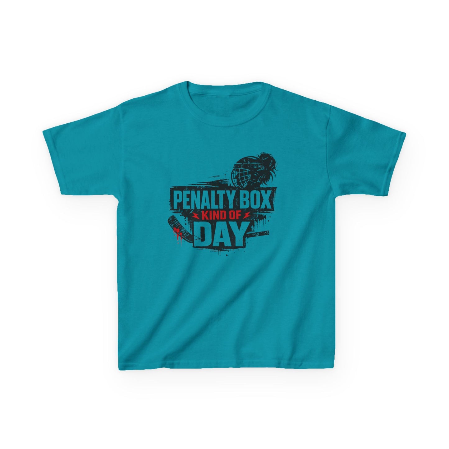 Girls Hockey T‑Shirt — "Penalty Box Kind of Day"