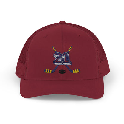 #21 Hockey Trucker Hat