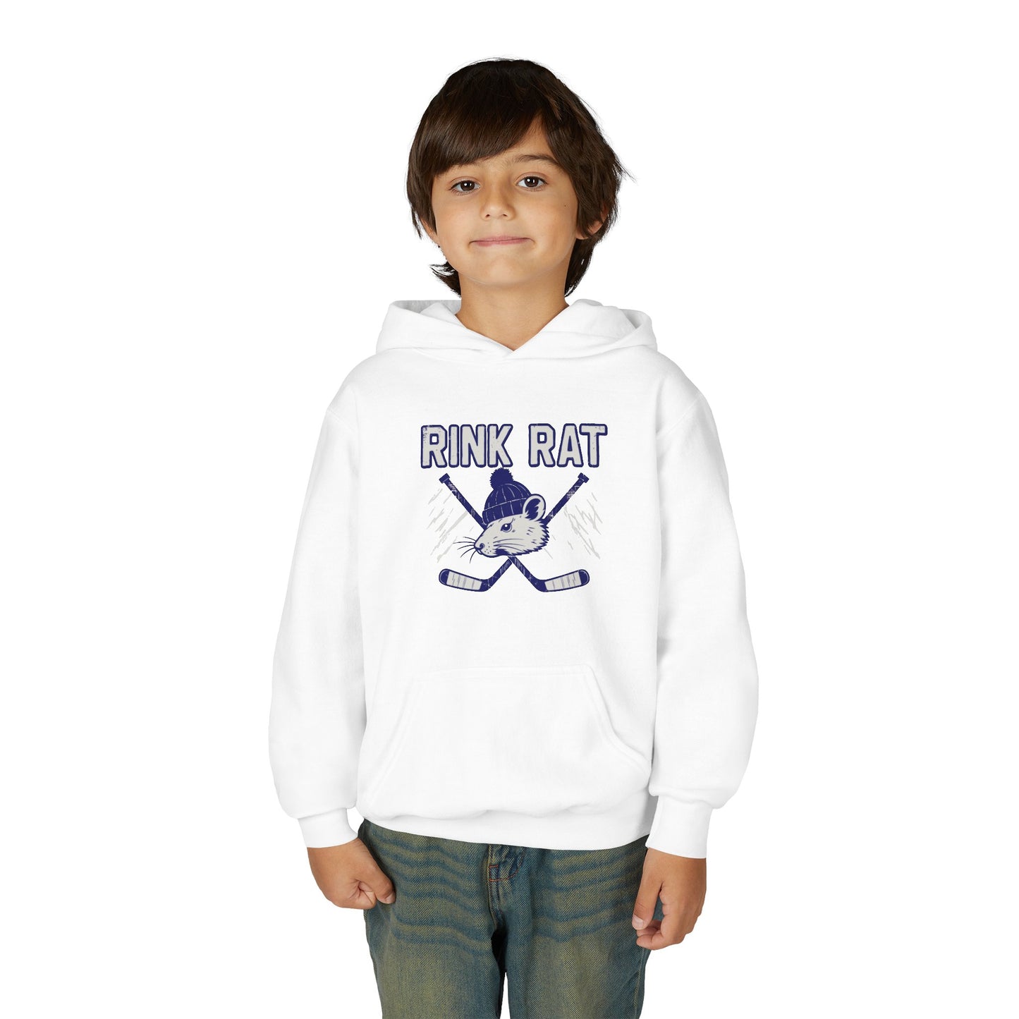 "Rink Rat" Hockey Kids Pullover