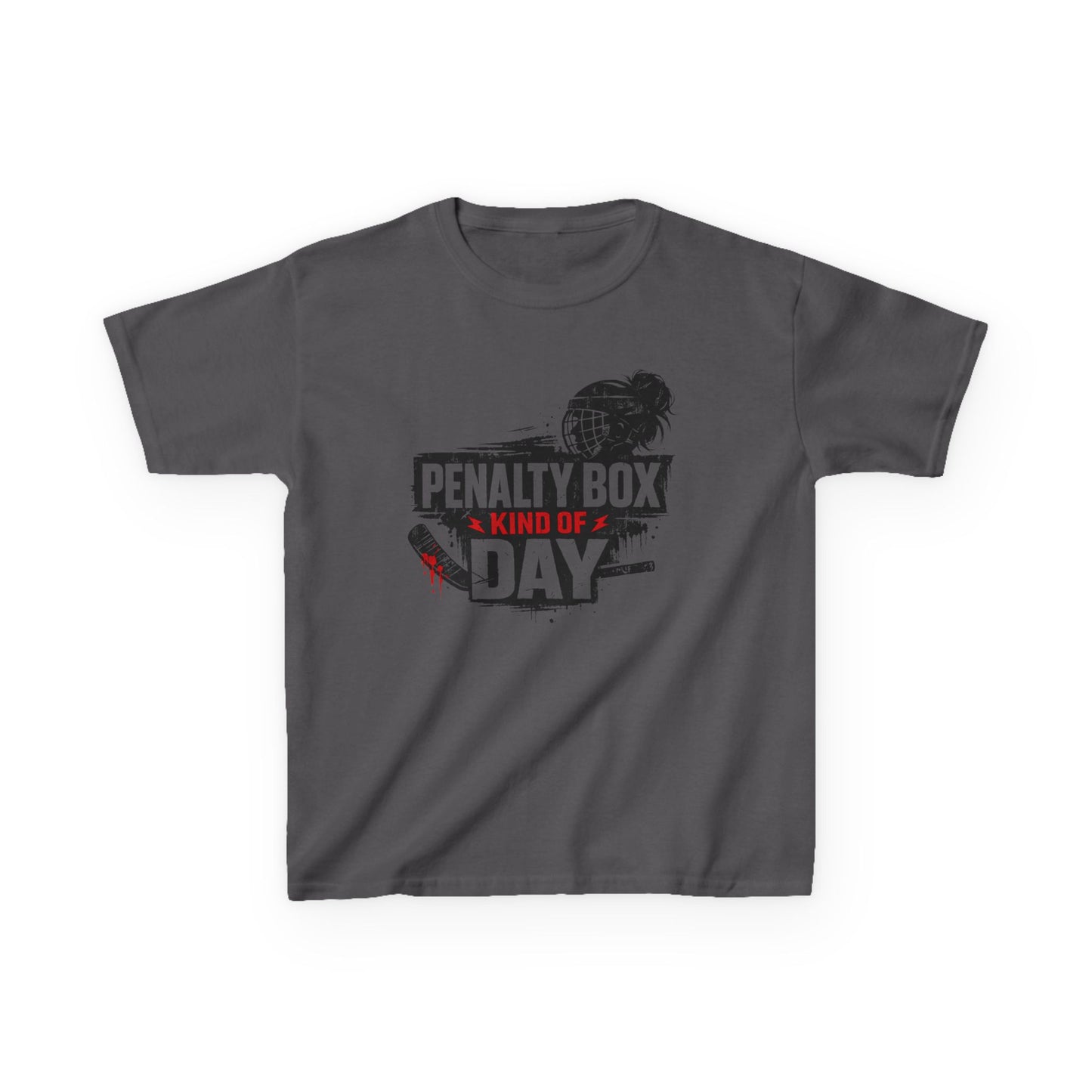 Girls Hockey T‑Shirt — "Penalty Box Kind of Day"