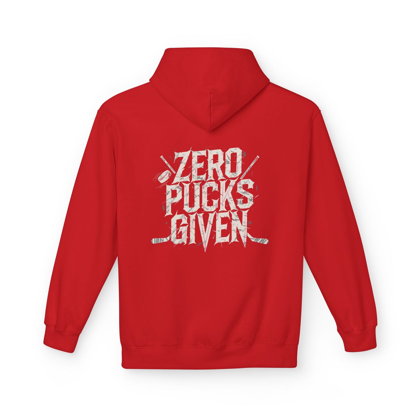 Hockey 'Zero Pucks Given' Fleece Hoodie