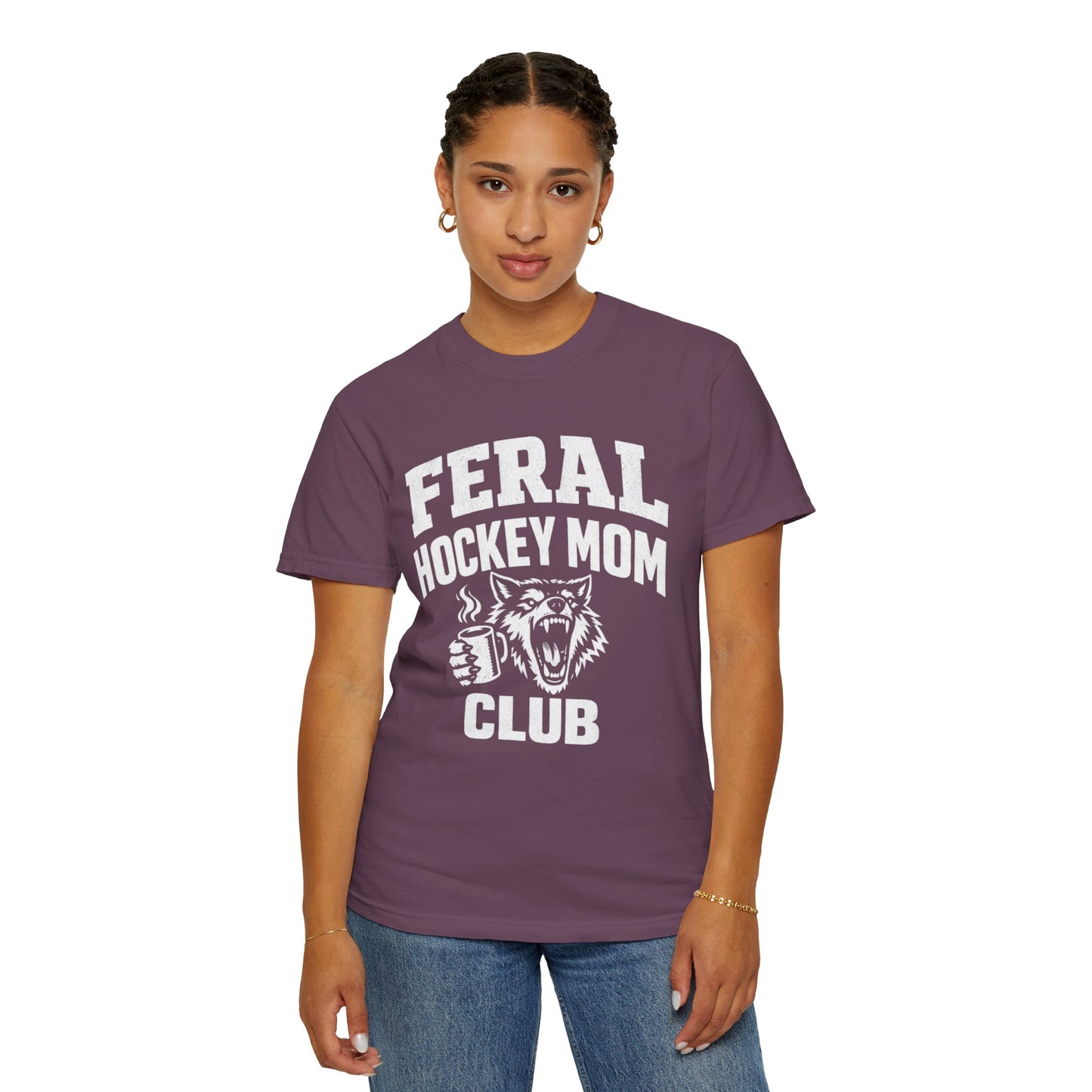 Feral Hockey Mom Club T-Shirt
