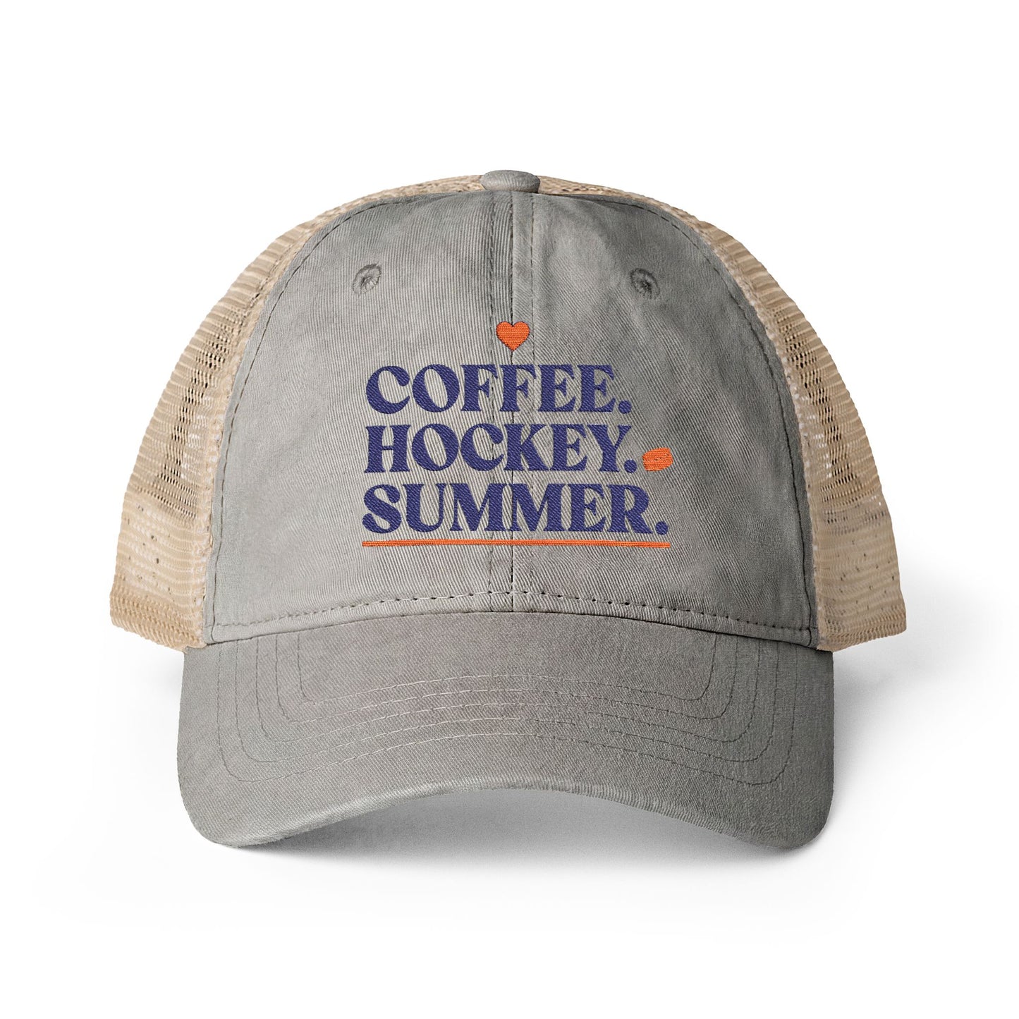 Women's Washed Mesh-Back Cap