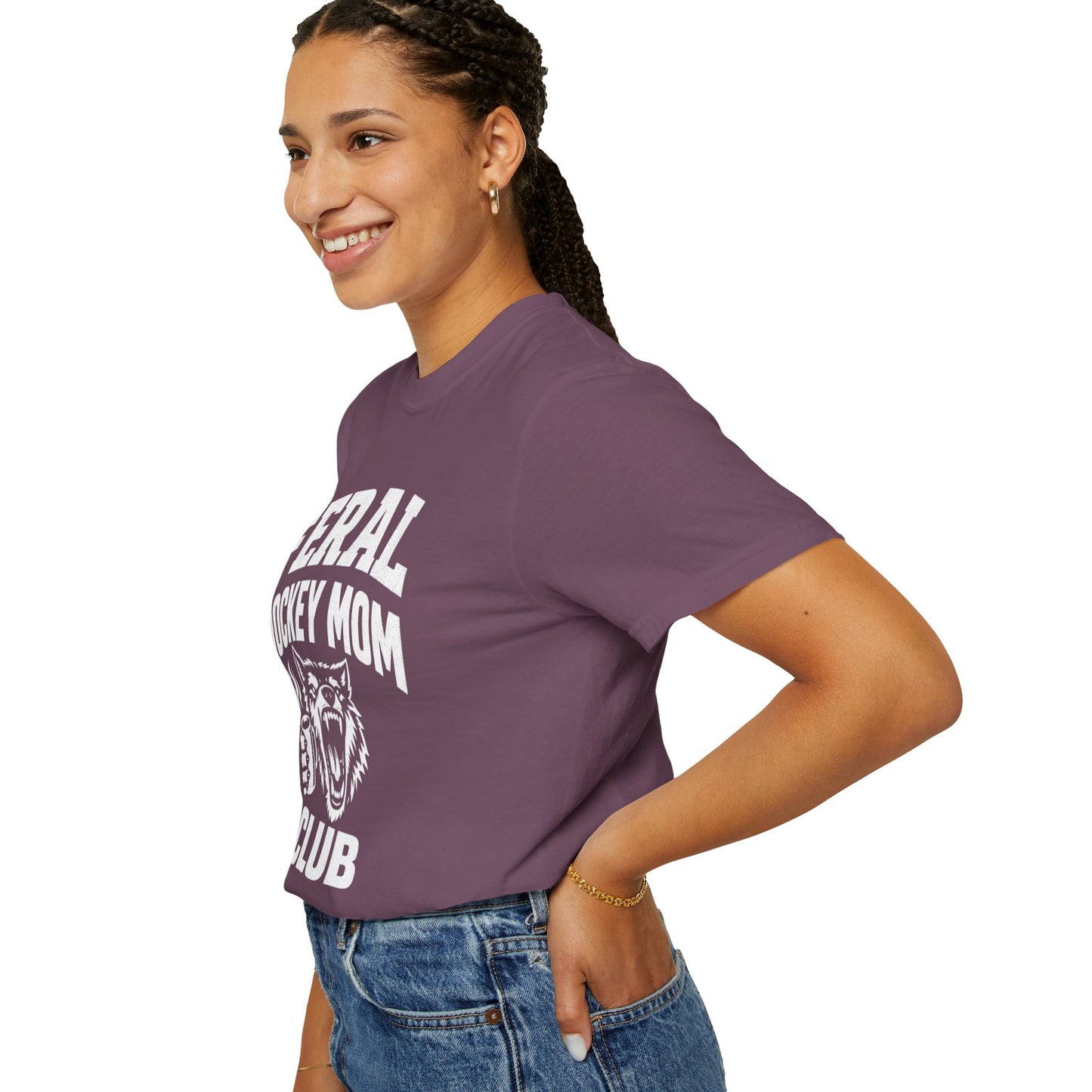 Feral Hockey Mom Club T-Shirt
