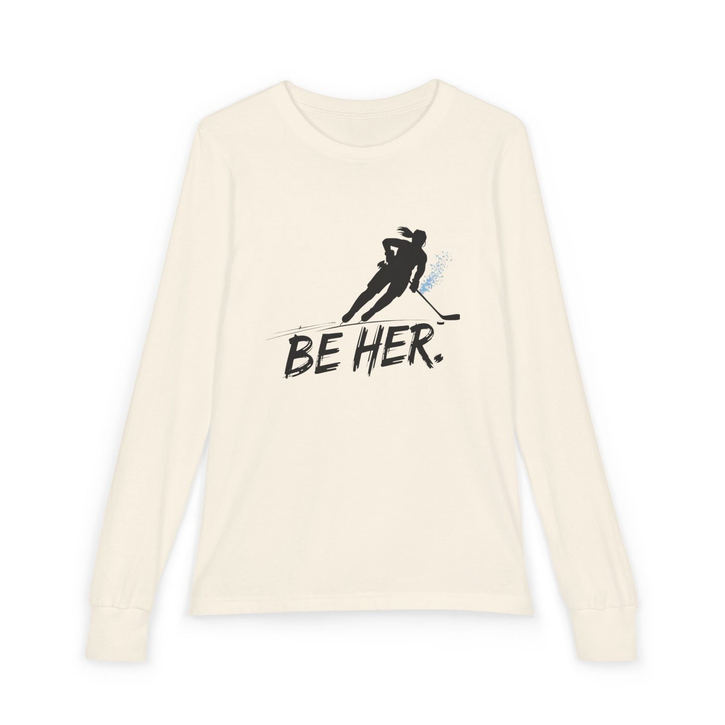 Youth Long Sleeve Tee — "Be Her"