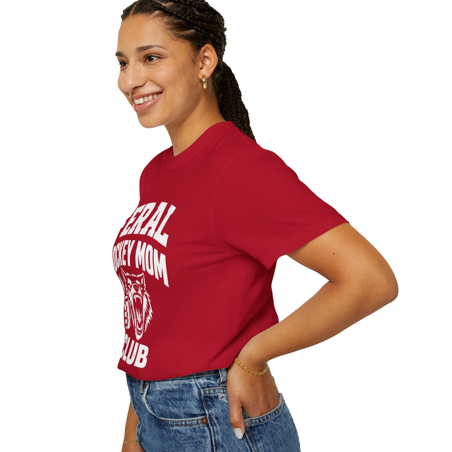 Feral Hockey Mom Club T-Shirt