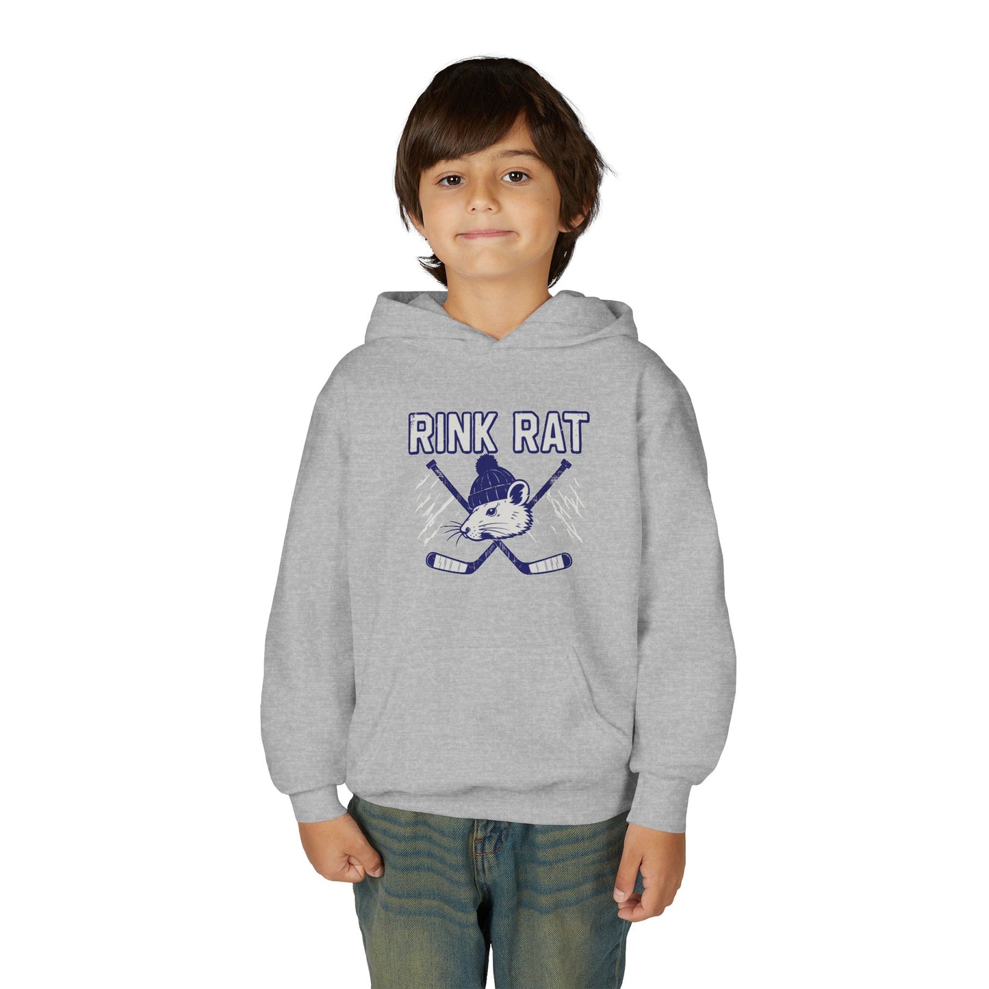 "Rink Rat" Hockey Kids Pullover