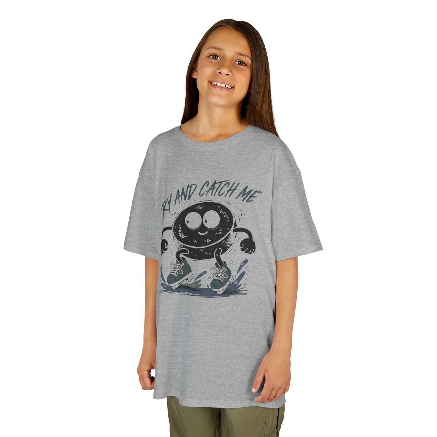 Kids T‑Shirt — 'Try and Catch Me'