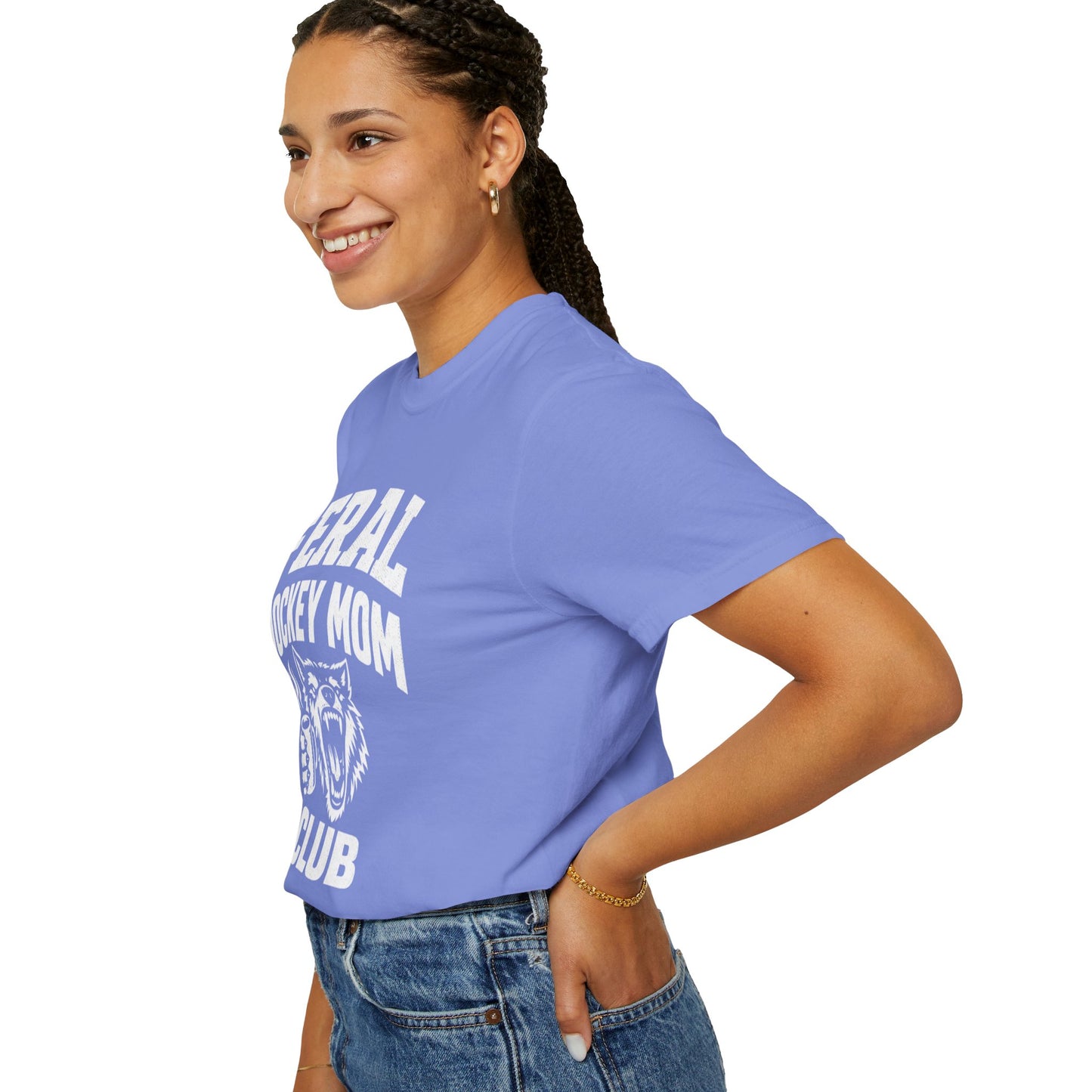 Feral Hockey Mom Club T-Shirt