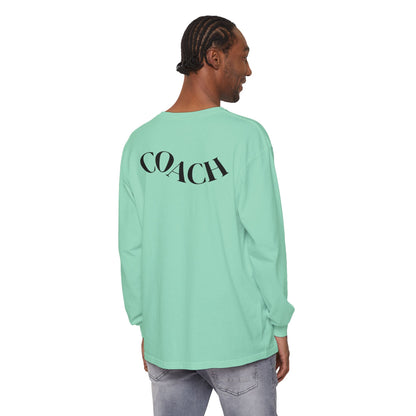 Female Hockey Coach Long Sleeve Shirt - She Calls the Shots, Sports Apparel, Gift for Athletes