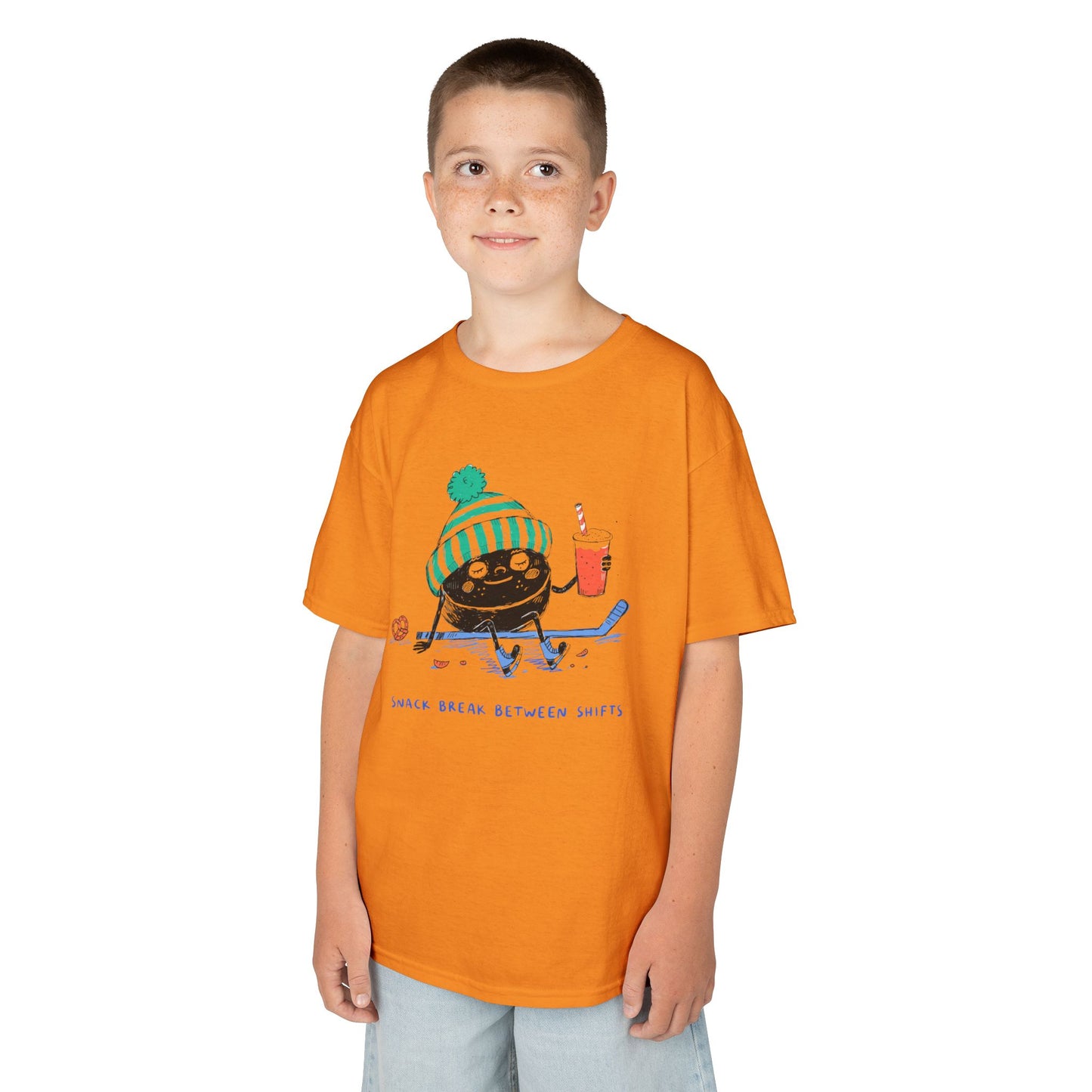 Kids Tee — Snacks Between Shifts