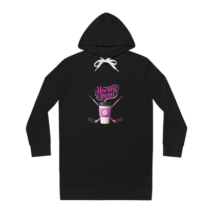 Women's Hockey Mom Hoodie Dress, Cozy Outfit for Sports Moms, Athletic Apparel, Perfect Gift for Hockey Lovers, Sports Game Wear, [...]