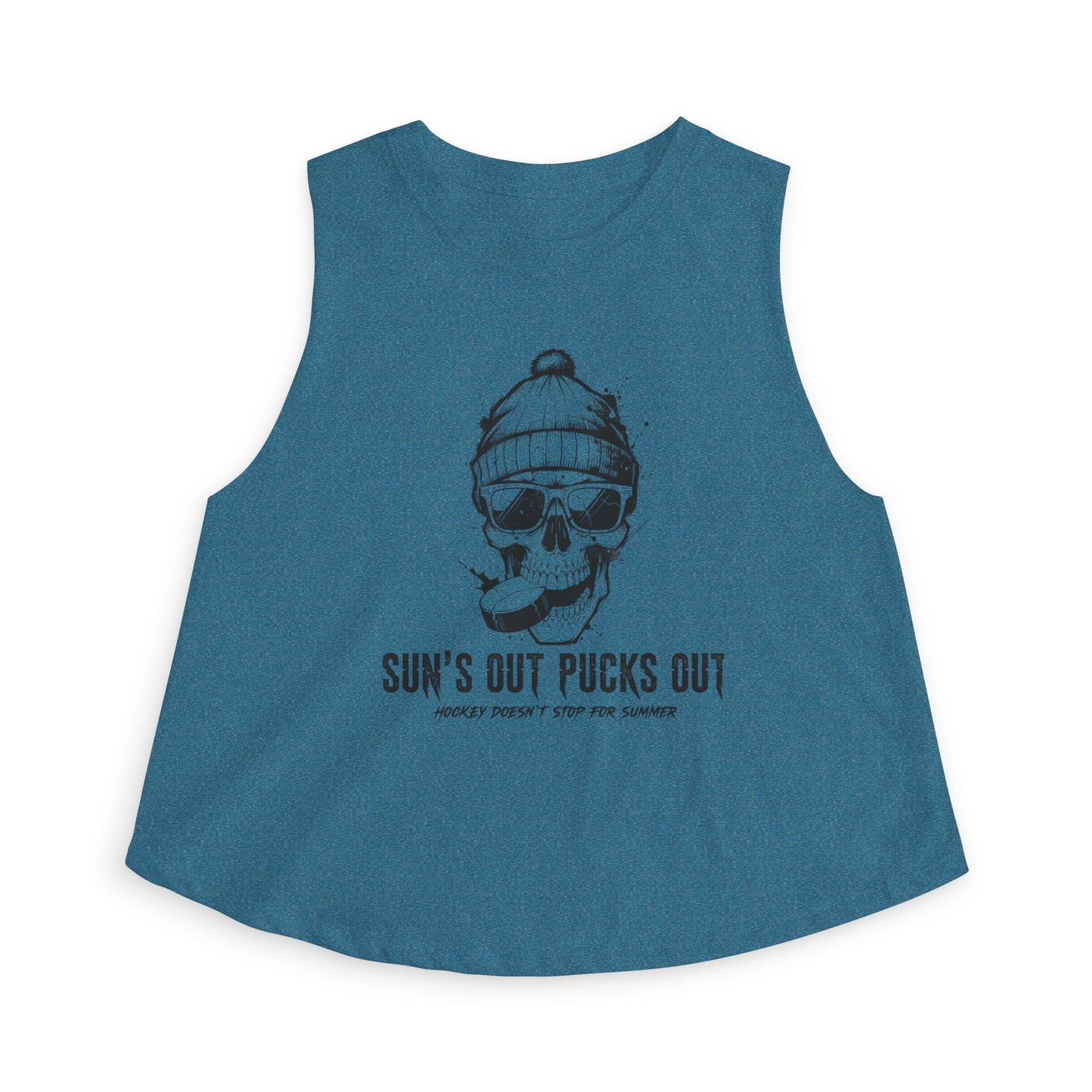 "Sun's Out Pucks Out" Graphic Tank
