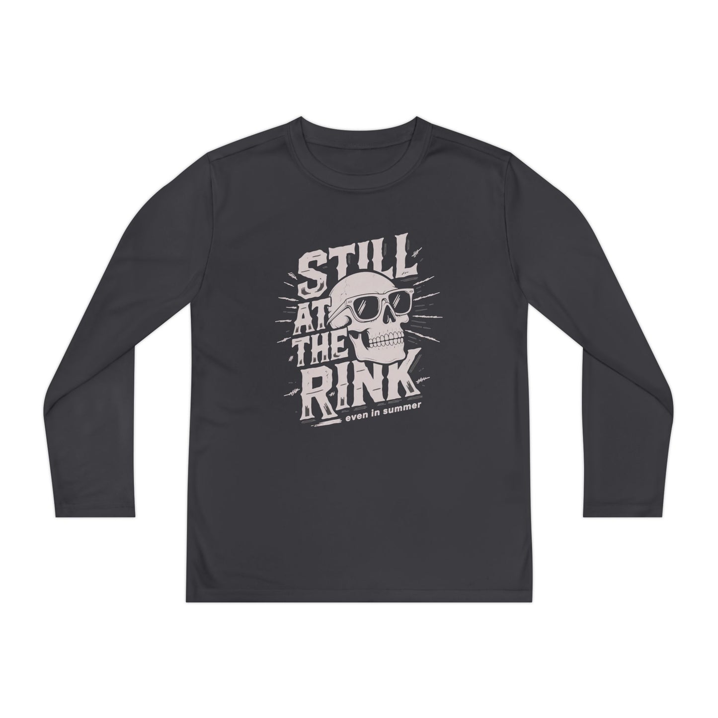 Youth Long Sleeve Tee — "Still At The Rink"