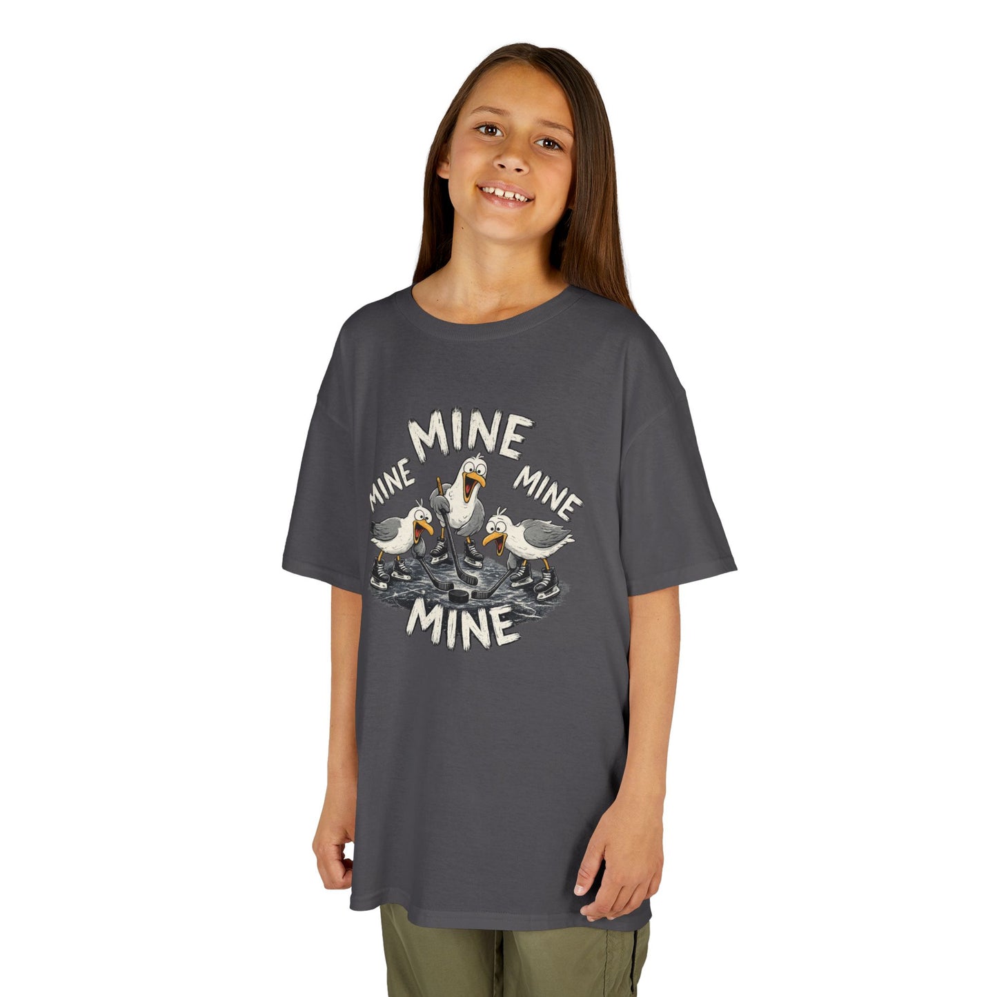 Mine Mine Mine Hockey Shirt, Funny Hockey Tee, Seagull Hockey Shirt, Hockey Gift, Hockey Shirt, Rink Life Shirt, Hockey Humor Tee