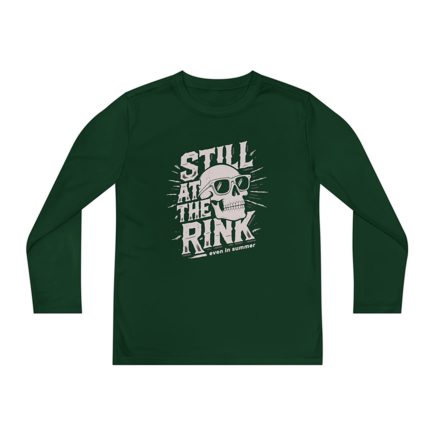 Youth Long Sleeve Tee — "Still At The Rink"