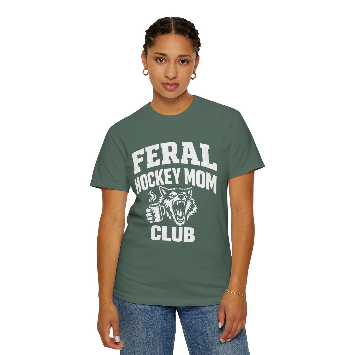 Feral Hockey Mom Club T-Shirt
