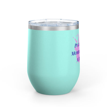 Mommy's Wine Tumbler, Fun Drinkware for Moms, Gift for New Mothers, Stylish Insulated Cup, Party Accessory