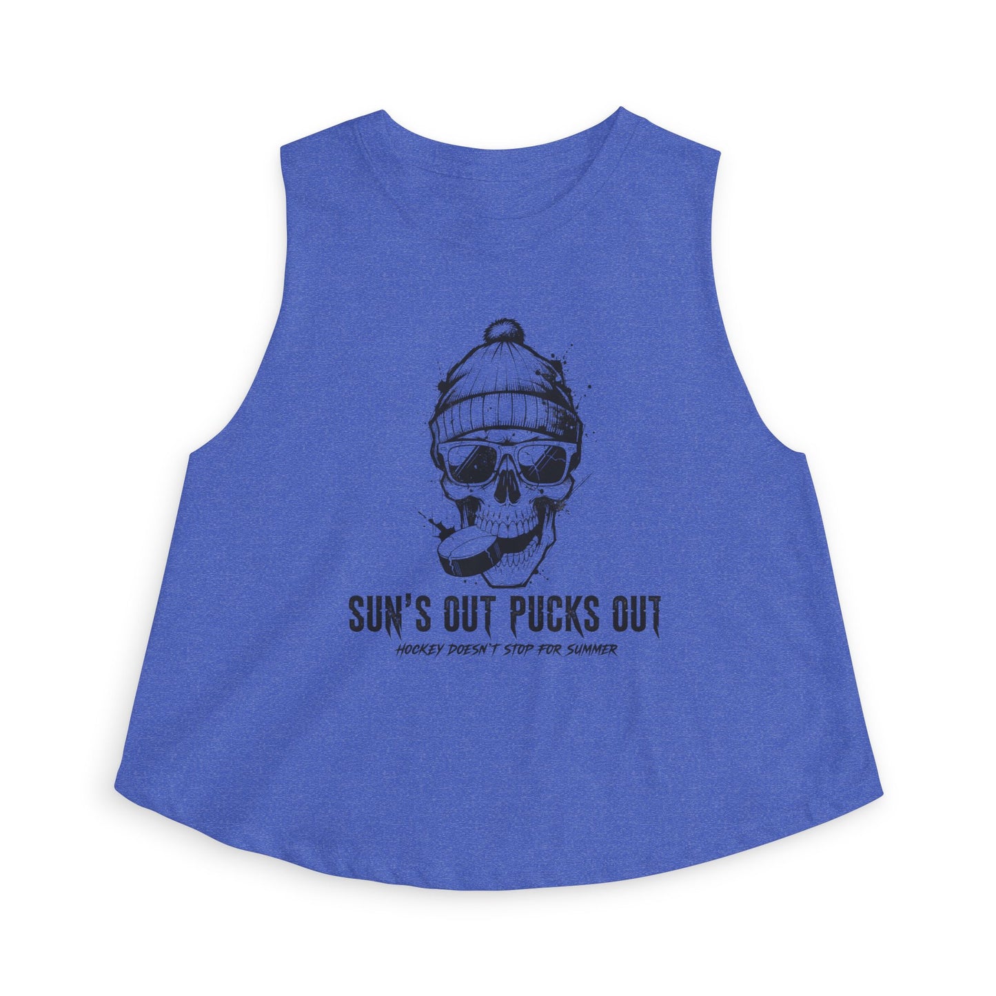 "Sun's Out Pucks Out" Graphic Tank