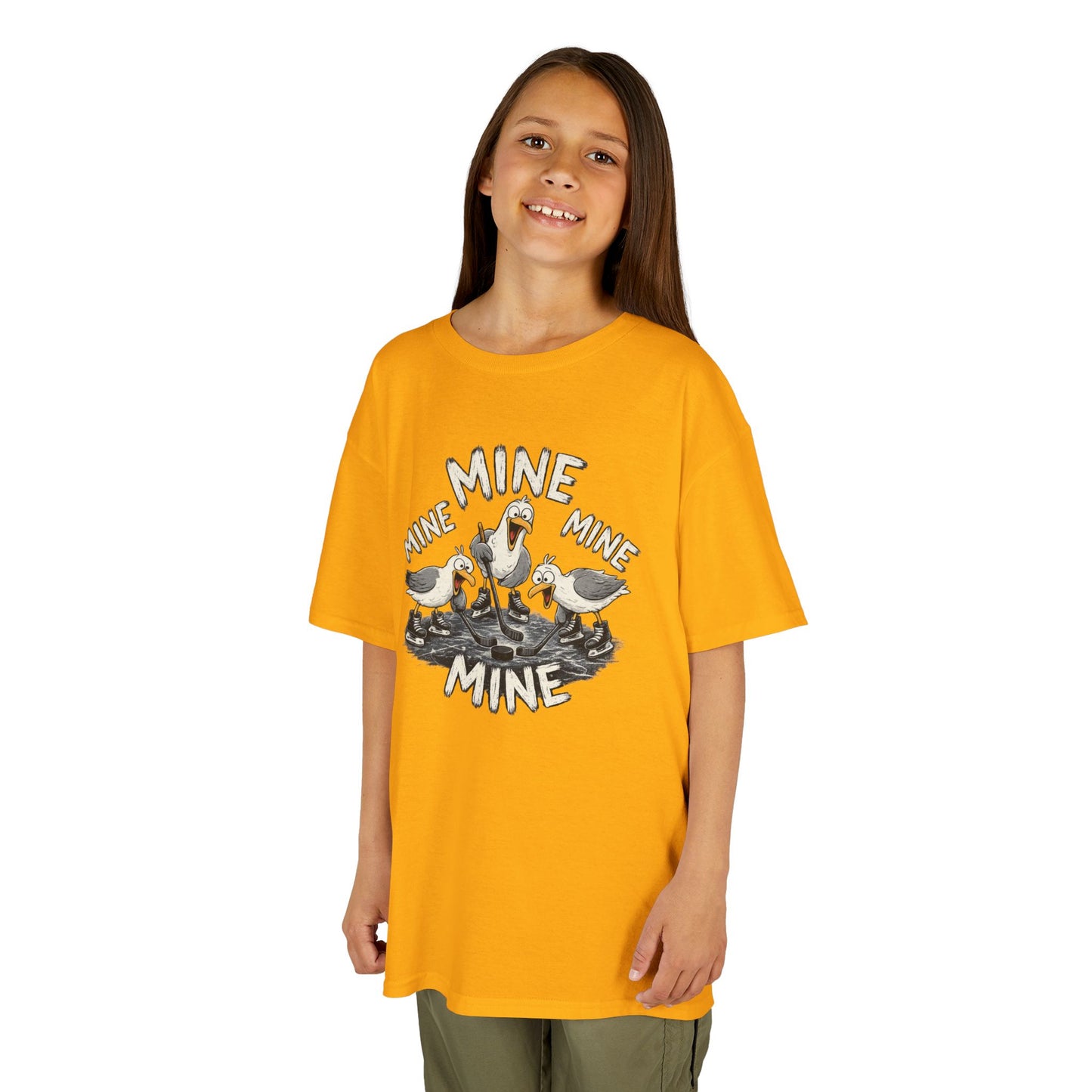 Mine Mine Mine Hockey Shirt, Funny Hockey Tee, Seagull Hockey Shirt, Hockey Gift, Hockey Shirt, Rink Life Shirt, Hockey Humor Tee