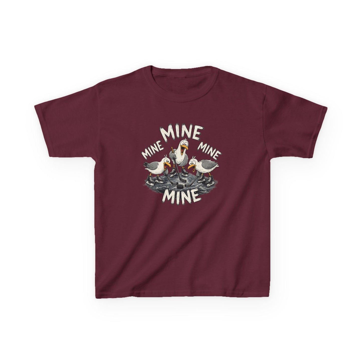 Mine Mine Mine Hockey Shirt, Funny Hockey Tee, Seagull Hockey Shirt, Hockey Gift, Hockey Shirt, Rink Life Shirt, Hockey Humor Tee