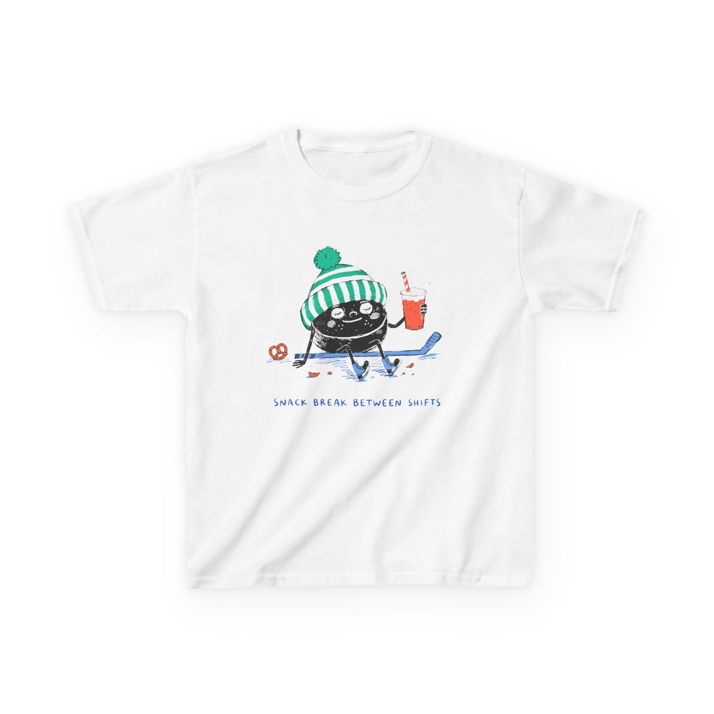 Kids Tee — Snacks Between Shifts