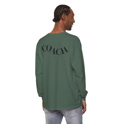 Female Hockey Coach Long Sleeve Shirt - She Calls the Shots, Sports Apparel, Gift for Athletes