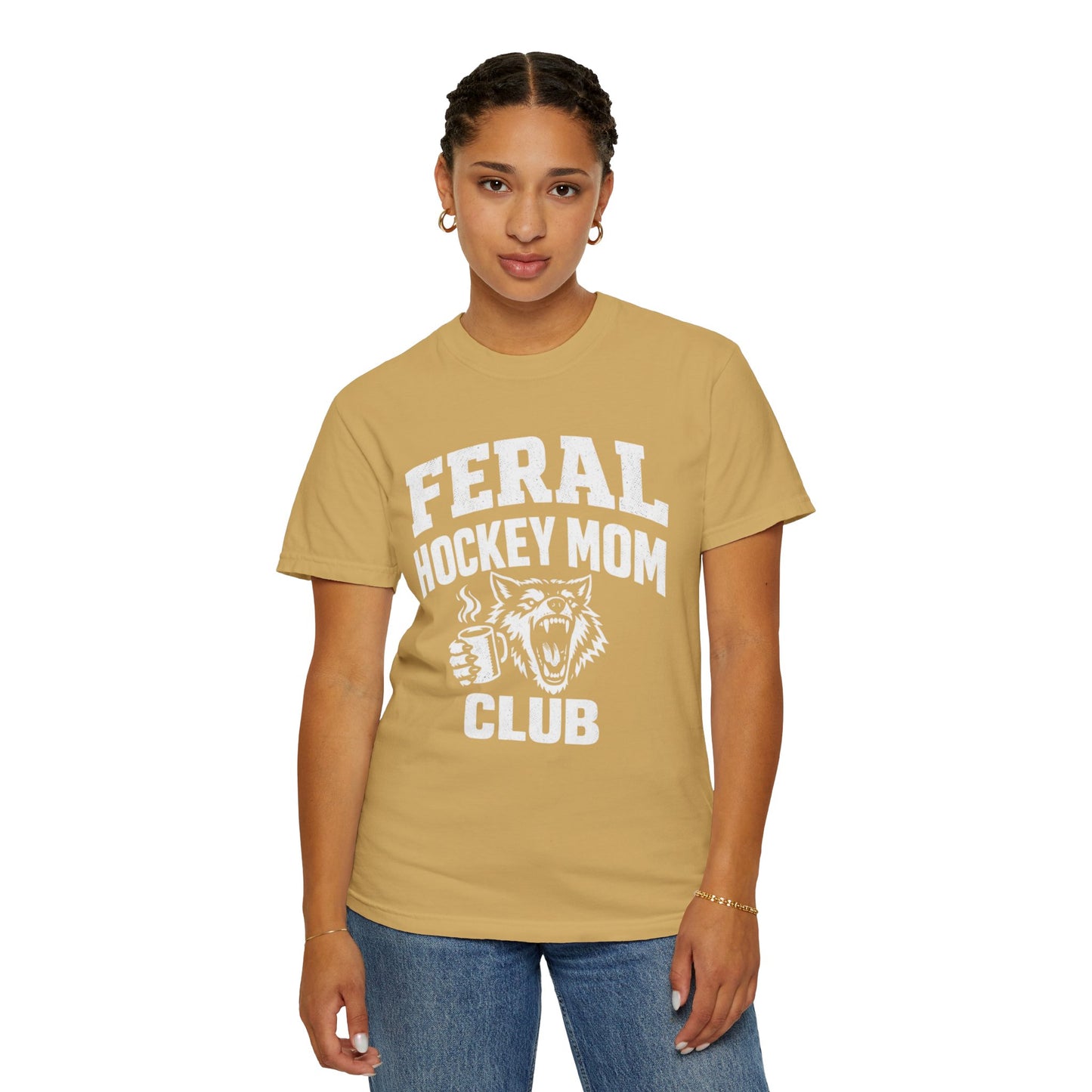 Feral Hockey Mom Club T-Shirt