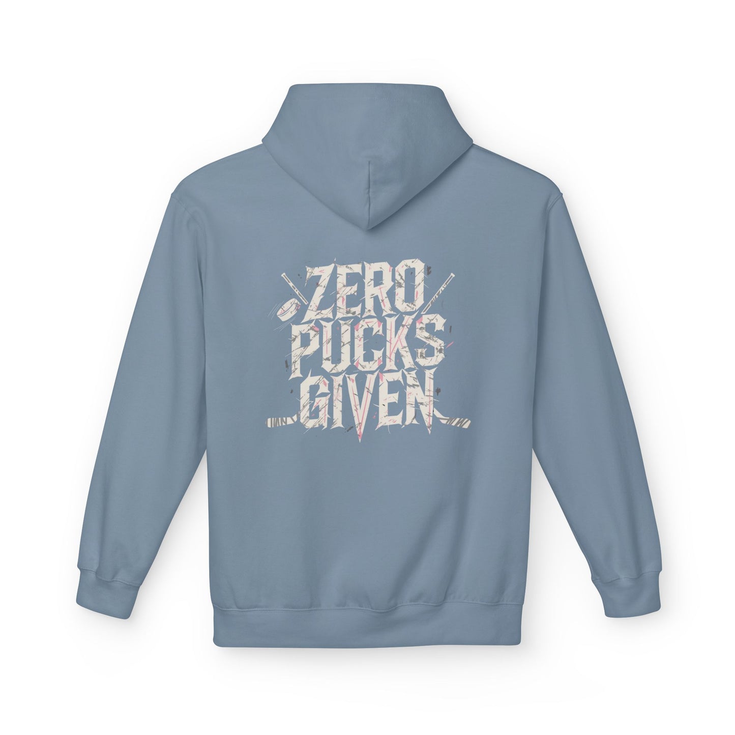 Hockey 'Zero Pucks Given' Fleece Hoodie