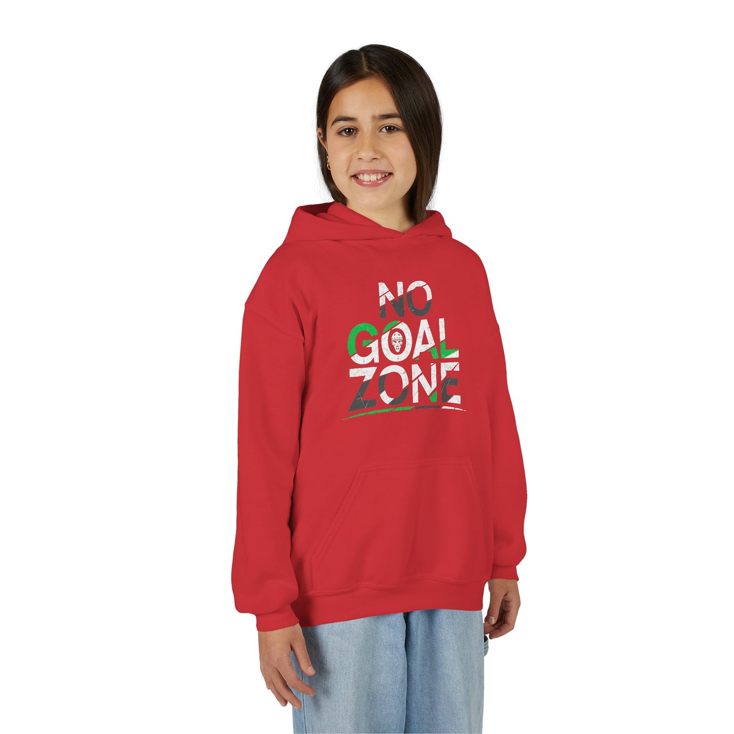 No Goal Zone Youth Hoodie