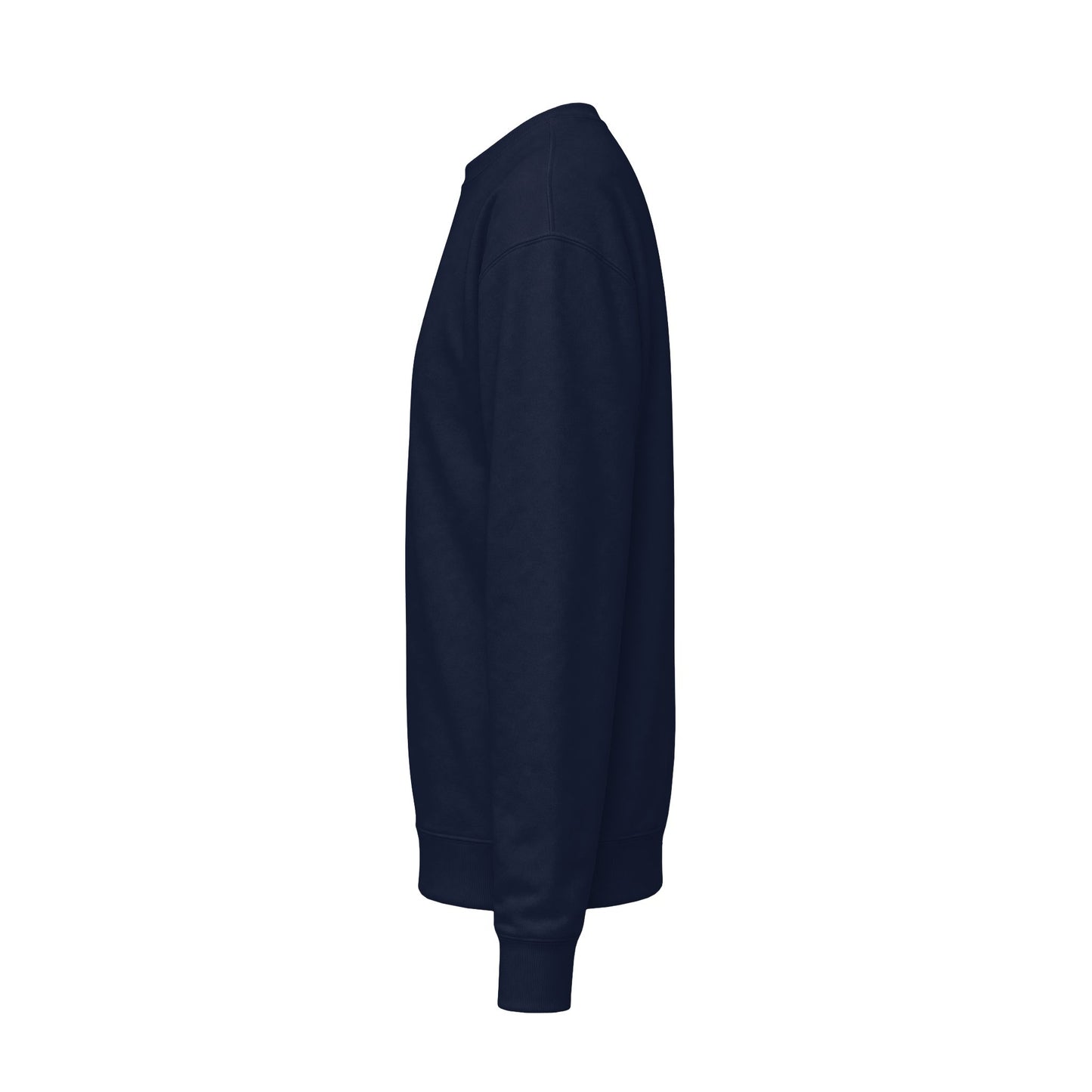 Predators Team Crewneck Sweatshirt — Piedmont 8U Navy  (Back: MOM 43)