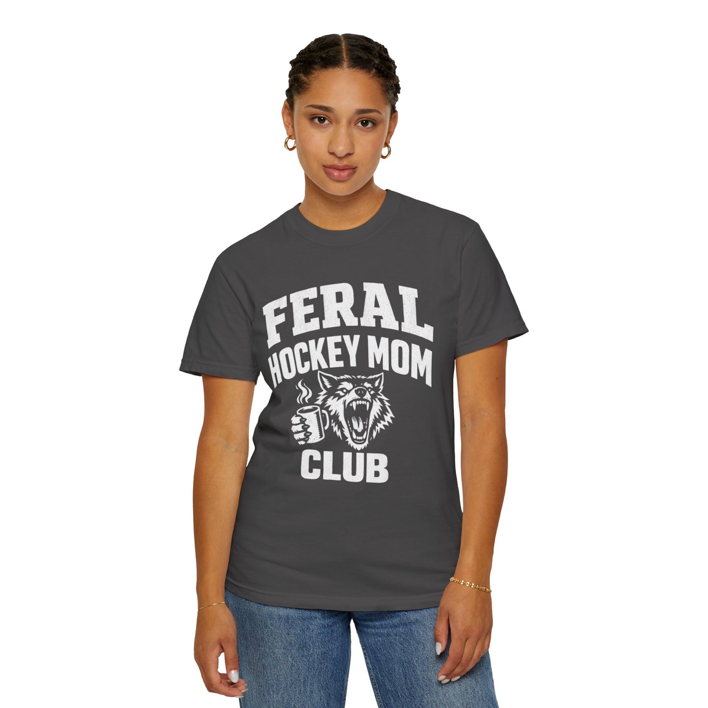 Feral Hockey Mom Club T-Shirt