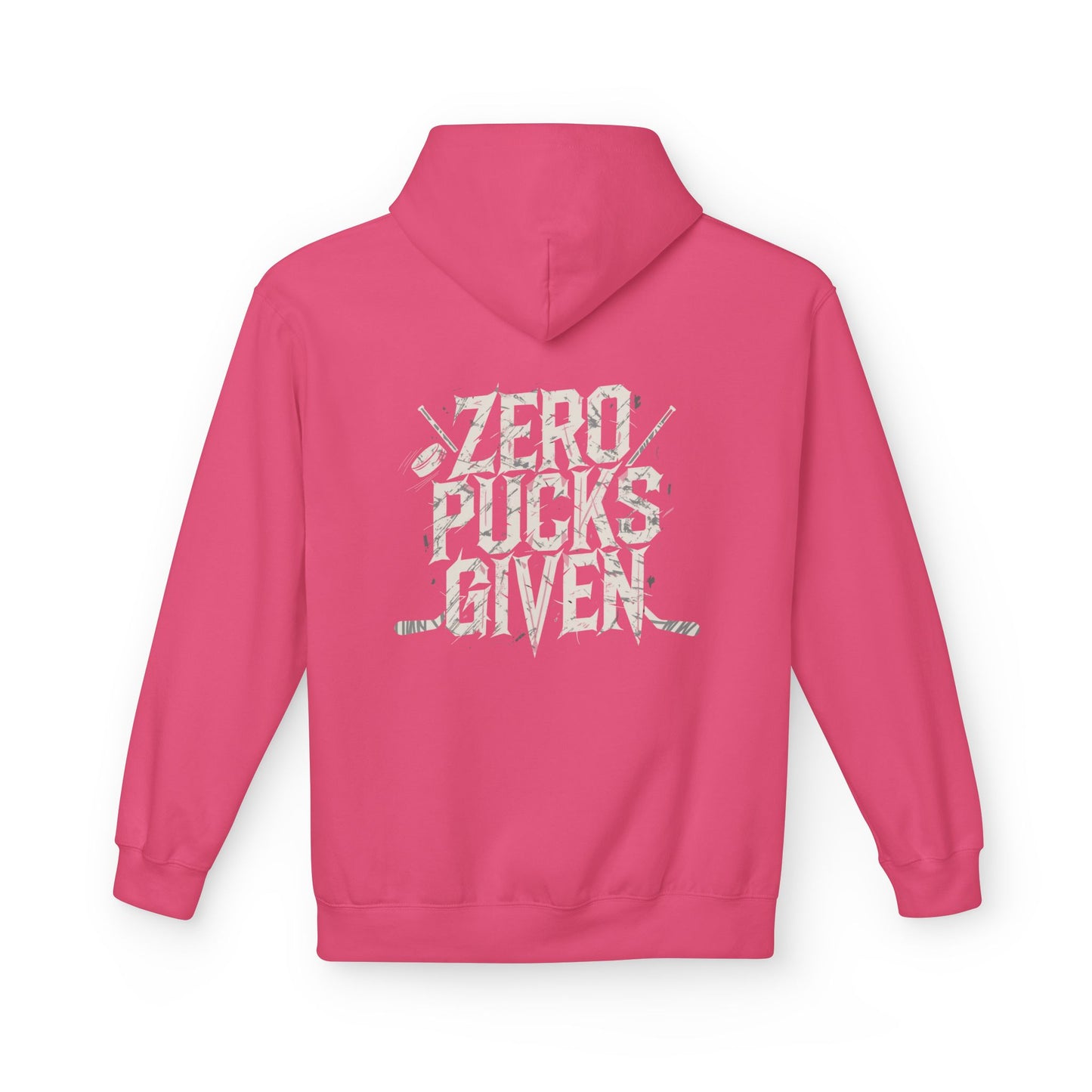 Hockey 'Zero Pucks Given' Fleece Hoodie