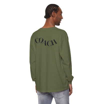 Female Hockey Coach Long Sleeve Shirt - She Calls the Shots, Sports Apparel, Gift for Athletes